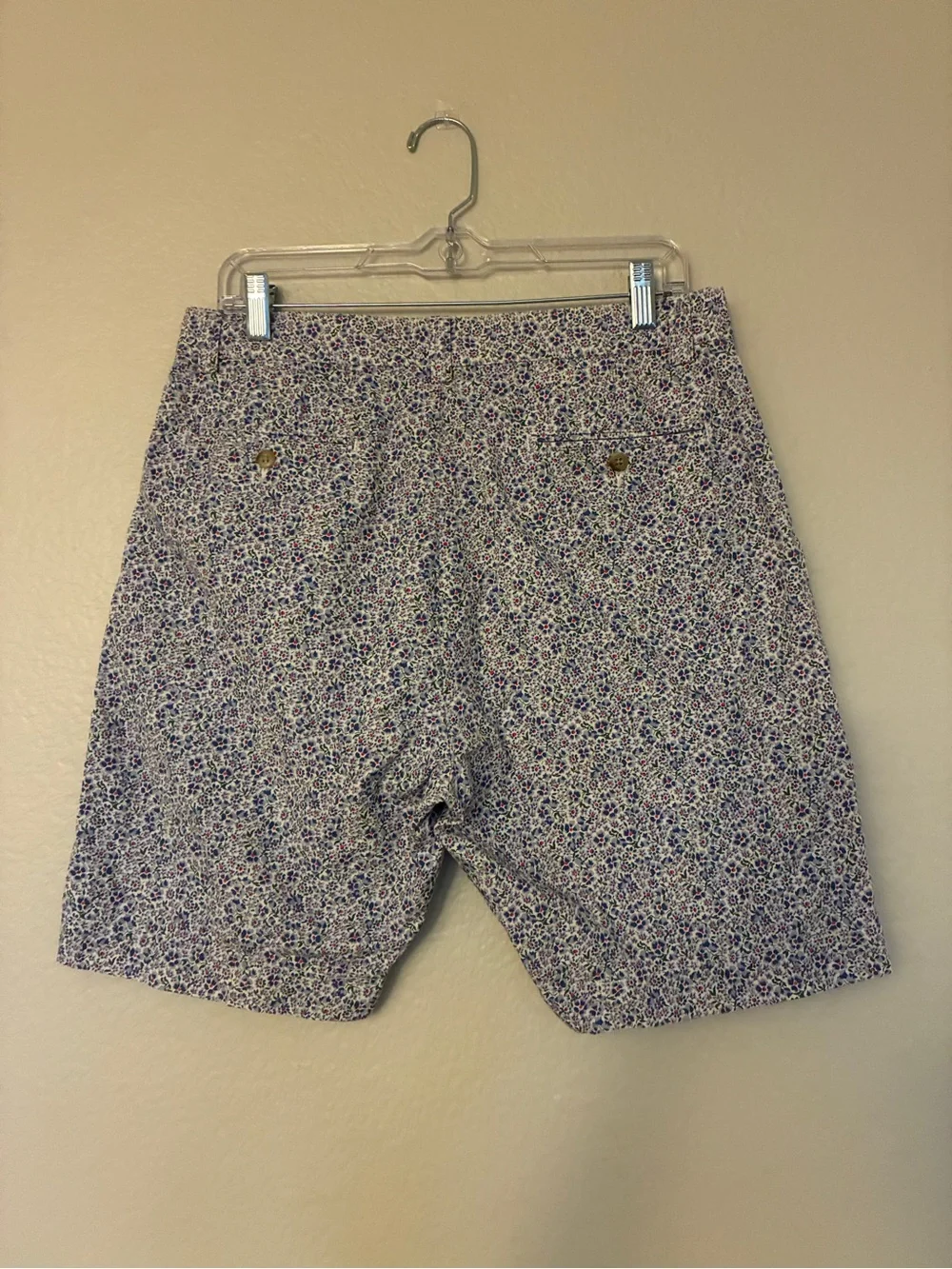 Vintage 90s Polo Ralph Lauren Philip Floral Shorts White Purple Men’s/Women’s